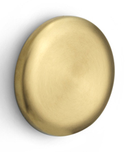 EVB52 - blank escutcheon PVD satin gold