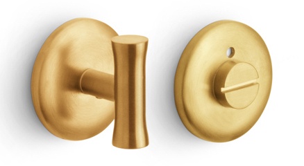 EVWC52 - turn and release set including Q5/6/7/8 spindle PVD satin gold