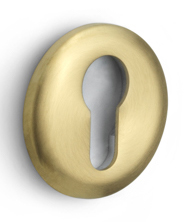 EVBY52 - profile cylinder escutcheon PVD satin gold