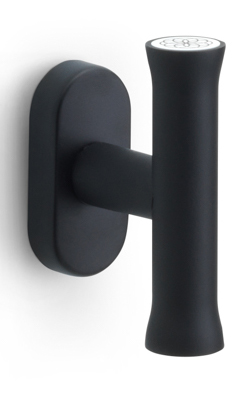 EV102-DK-O - non-locking tilt and turn window handle satin black