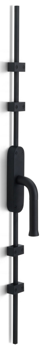 KO-EV101 - R NOUR KO-EV101 espagnolette bolt satin black right-turning