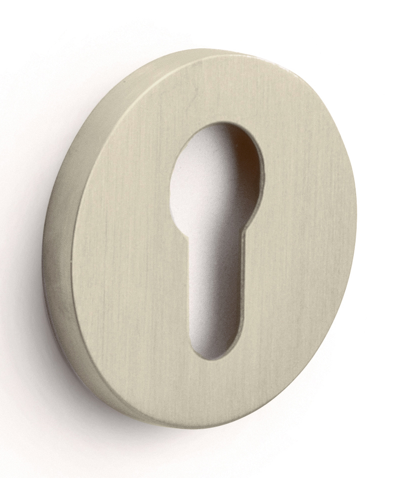 BBY53 - profile cylinder escutcheon round