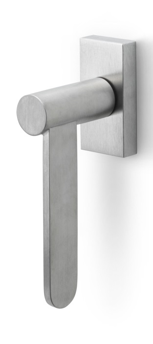 BB102-DK - L TENSE BB102-DK non-locking tilt and turn window handle satin stainless steel left-turning
