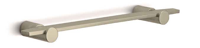 BB25/160 - solid cabinet handle  satin stainless steel