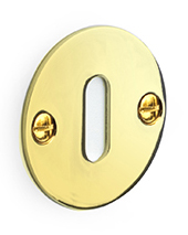 LZBN50 - key escutcheon brass unlacquered