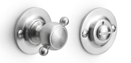 LZWC50 - turn and release set including Q5/6/7/8 spindle satin stainless steel