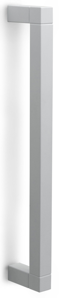 JB320 - BM SQUARE JB320 NP pull handle with concealed fixing white