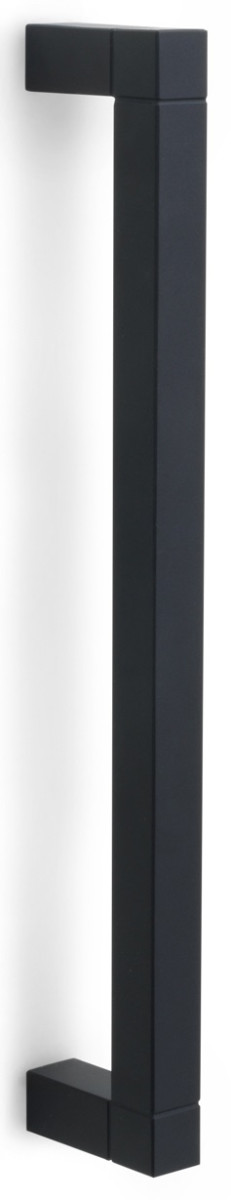 JB320 - NM SQUARE JB320 NP pull handle with concealed fixing satin black