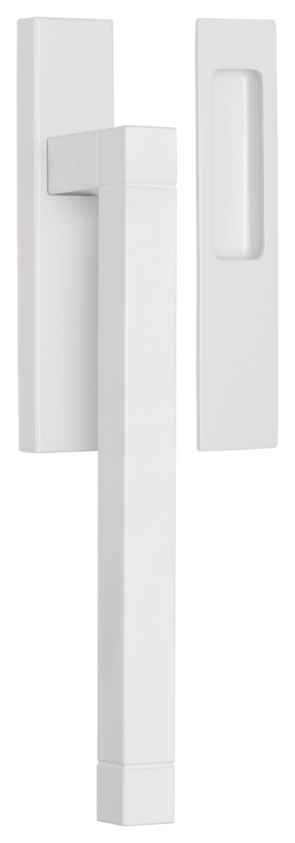 JB230Y - lift-up sliding door handle profile cylinder hole Y69 white