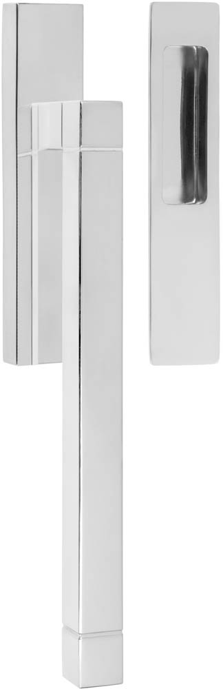 JB230 - lift-up sliding door handle blank polished stainless steel