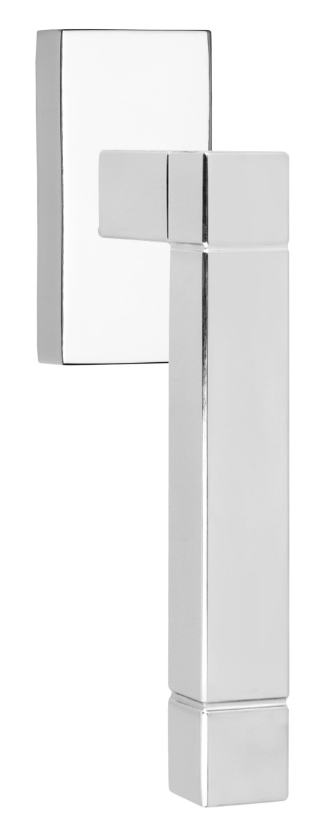 JB100-DK - L SQUARE JB100-DK non-locking tilt and turn window handle polished stainless steel left-turning