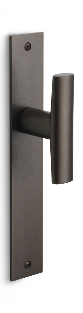 PBI103P236SFC - solid unsprung door handle on blind plate