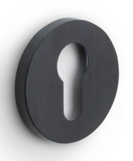 PBIY53 - profile cylinder escutcheon PVD satin black
