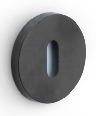 PBAN53 - key escutcheon PVD satin black