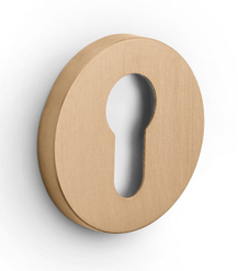 PBAY53 - profile cylinder escutcheon PVD light bronze