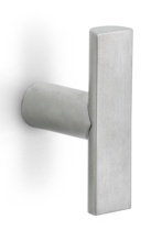 PBA13M - solid cabinet knob PVD champagne