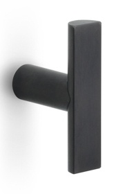 PBA16M - solid cabinet knob PVD champagne