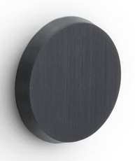 OHB54 - blank escutcheon PVD satin black