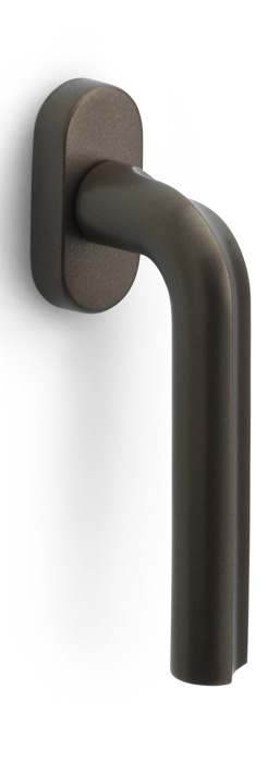 DR100-DK-O - L ECLIPSE DR100-DK-O non-locking tilt and turn window handle bronze left-turning