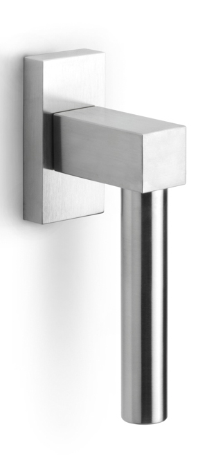 EK102-DK - non-locking tilt and turn window handle satin stainless steel