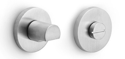 GLWC53-ZI - privacy set incl. 5/6/7/8 mm pin satin stainless steel
