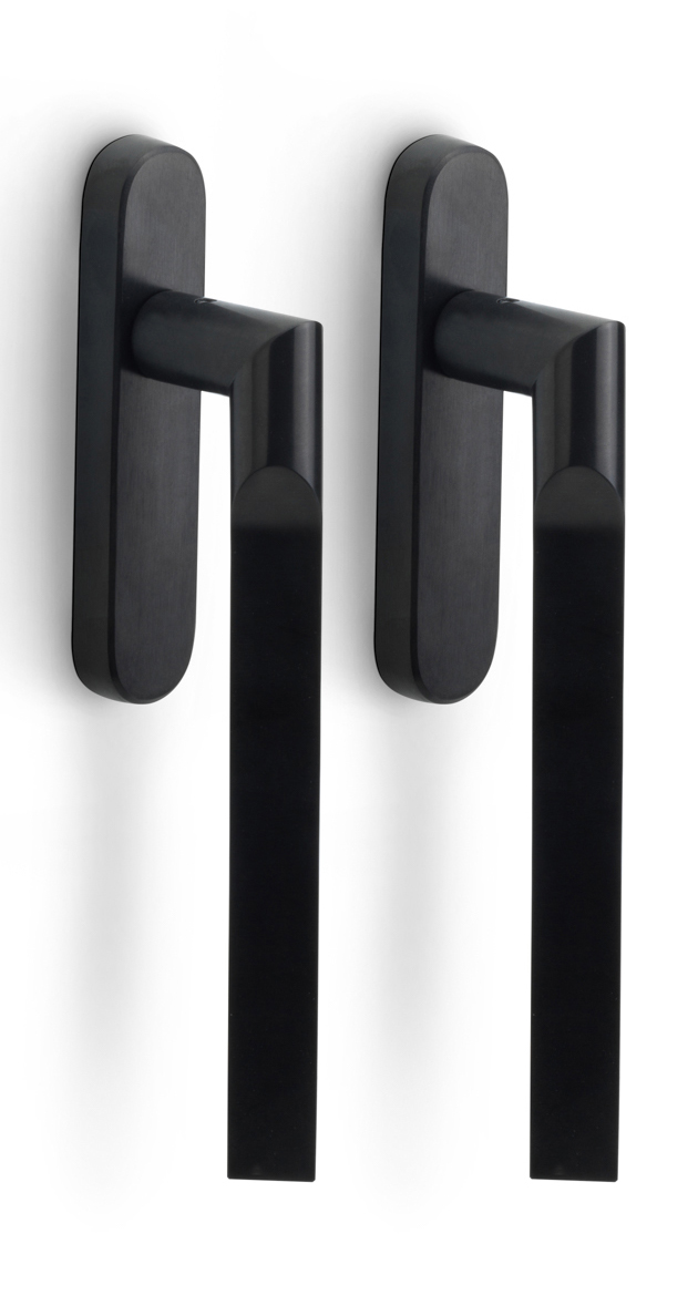 GL231PA - set of lift-up sliding door handles PVD satin black