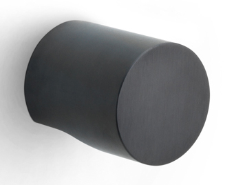 GL200V - fixed front door knob PVD satin black