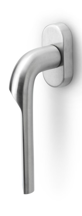 GL100-DK-O - R RIVIO GL100-DK-O non-locking tilt and turn window handle satin stainless steel right-turning