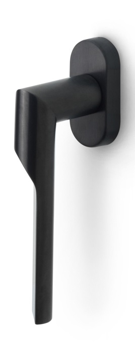 GL101-DK-O - R RIVIO GL101-DK-O non-locking tilt and turn window handle PVD satin black right-turning