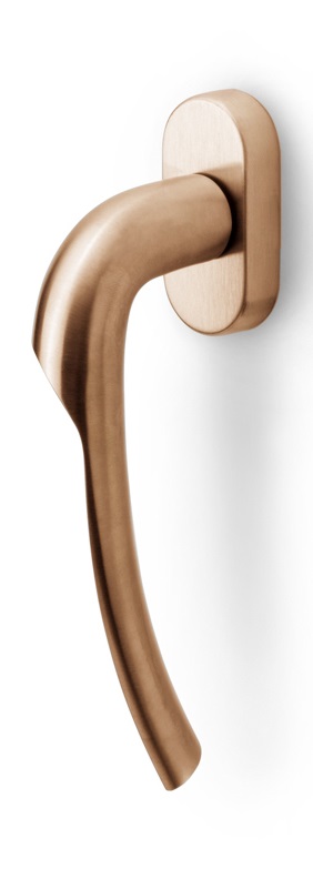 GL102-DK-O - R RIVIO GL102-DK-O non-locking tilt and turn window handle PVD light bronze right-turning