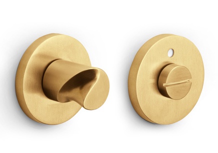 ZHWC53 - turn and release set including Q5/6/7/8 spindle PVD satin gold