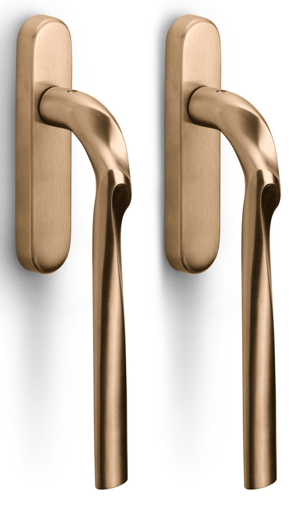 ZH230PA - set of lift-up sliding door handles PVD light bronze