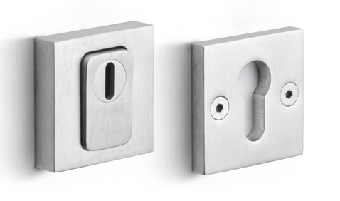 LSQVEILKT - solid security escutcheons with cylinder protection SKG***