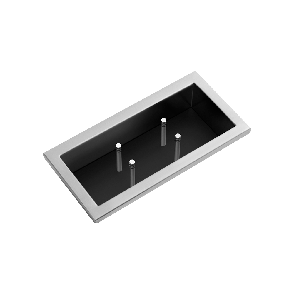 Container Tray with Draining Rack · 1 Module
