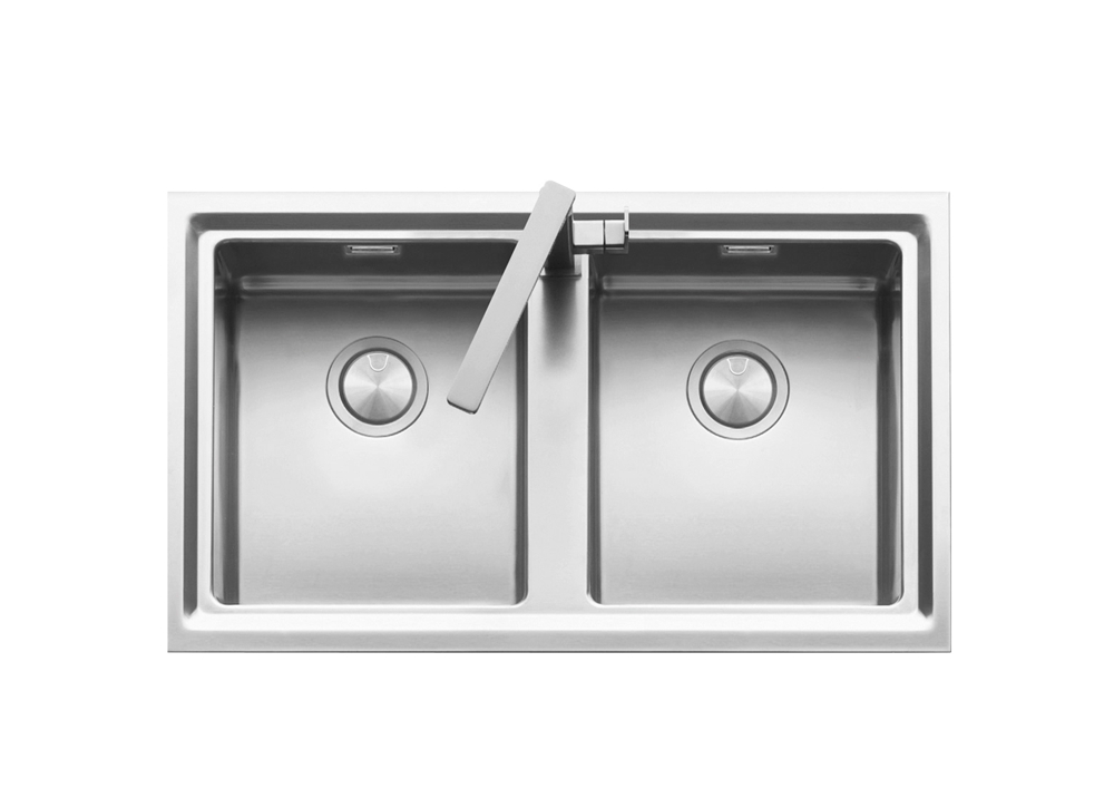 86x51 cm Easy built-in and flush sink