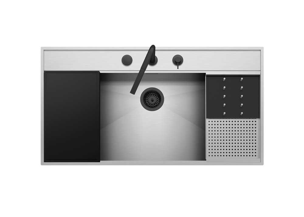 105x56 cm Flexi Kit built-in and flush sink