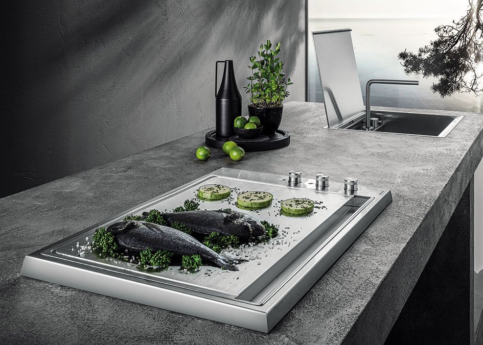 80 cm built-in Thalas hob