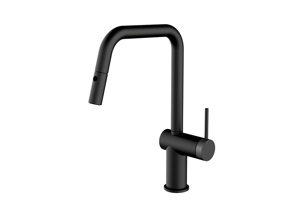 Evo Shower Black mixer tap