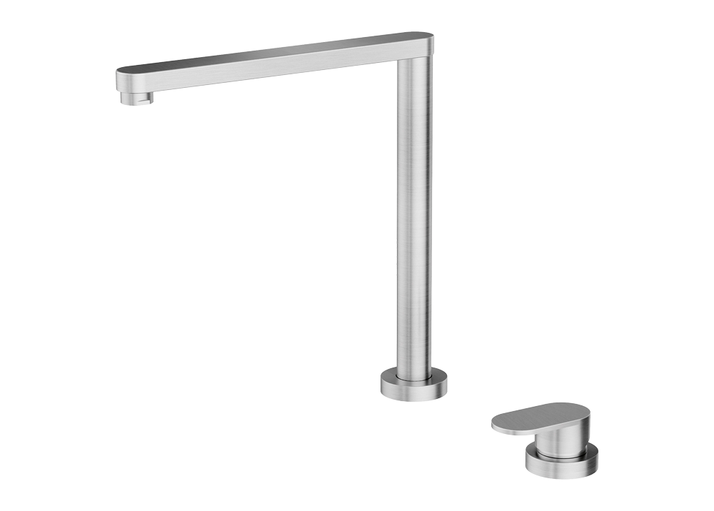 Space Steel Telescopic mixer tap