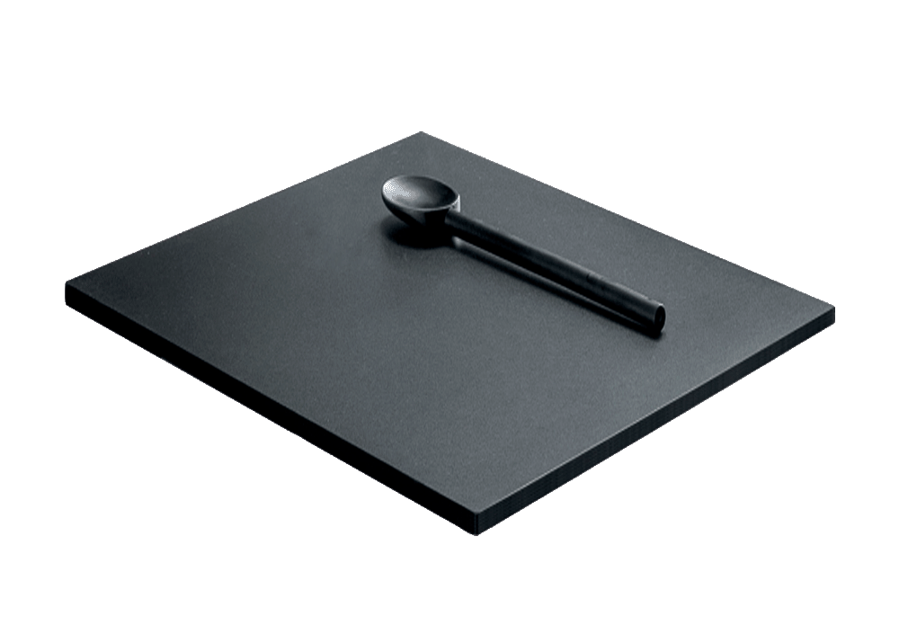 Black HPL sliding chopping board