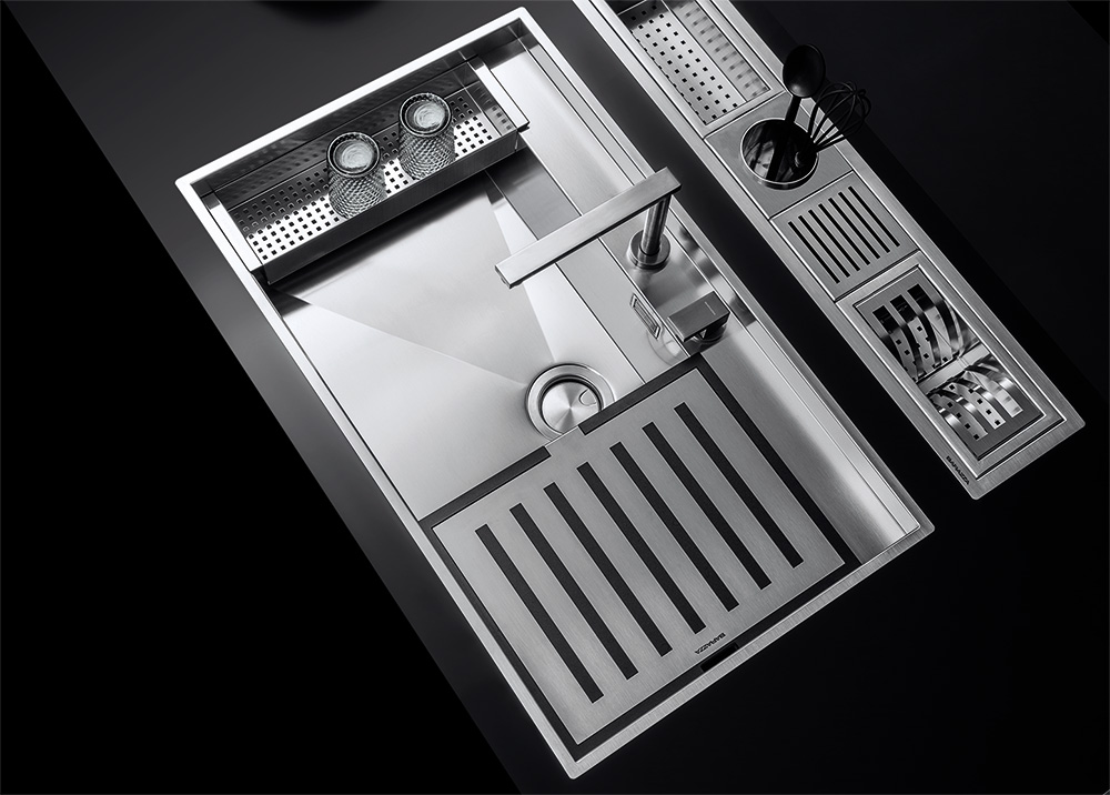 AISI 304 stainless steel colander